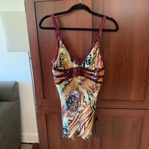 EUC! Walter Baker 100% Silk Top Size 4